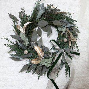 Handmade Preserved Christmas Wreath 001